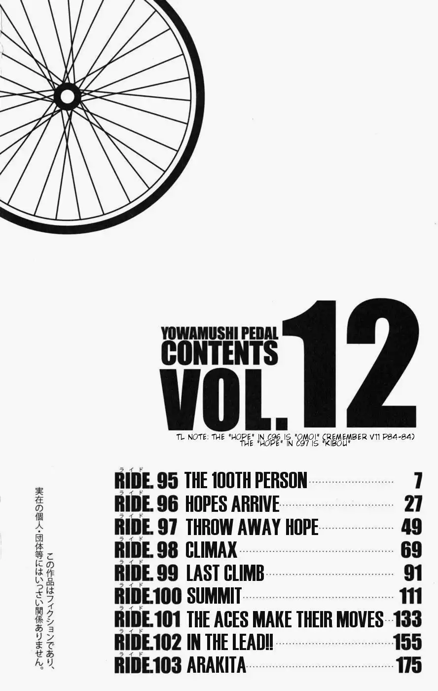 Yowamushi Pedal Chapter 95 6